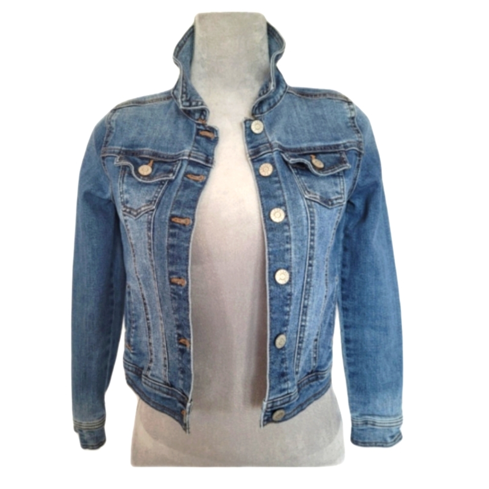 Blue Jean Jacket Girls Large  Celebrity Pink
